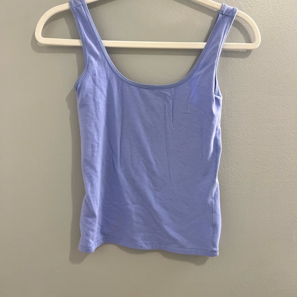 SKIMS Blue Violet Tank Top